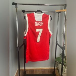 Nike “Steve Nash #7”Team Canada Jersey. Size Medium. Canada proud Only One Left!